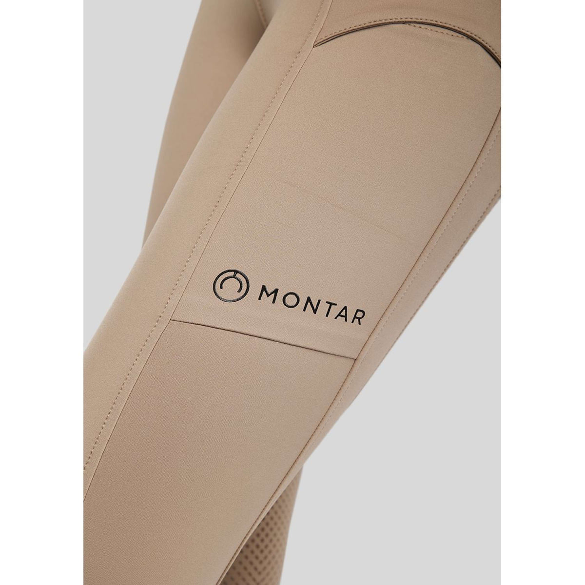 Montar Reitleggings MoZoe Compression Full Grip Latte