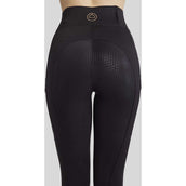 Montar Reitleggings MoZoe Compression Full Grip Schwarz