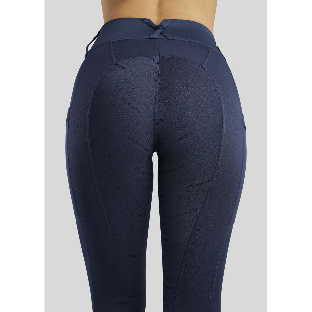 Montar Reitleggings MoErina Winter Full Grip Dark Navy