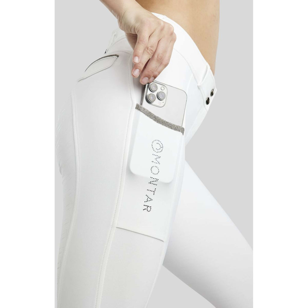 Montar Reithose MoGloria Full Grip Weiß