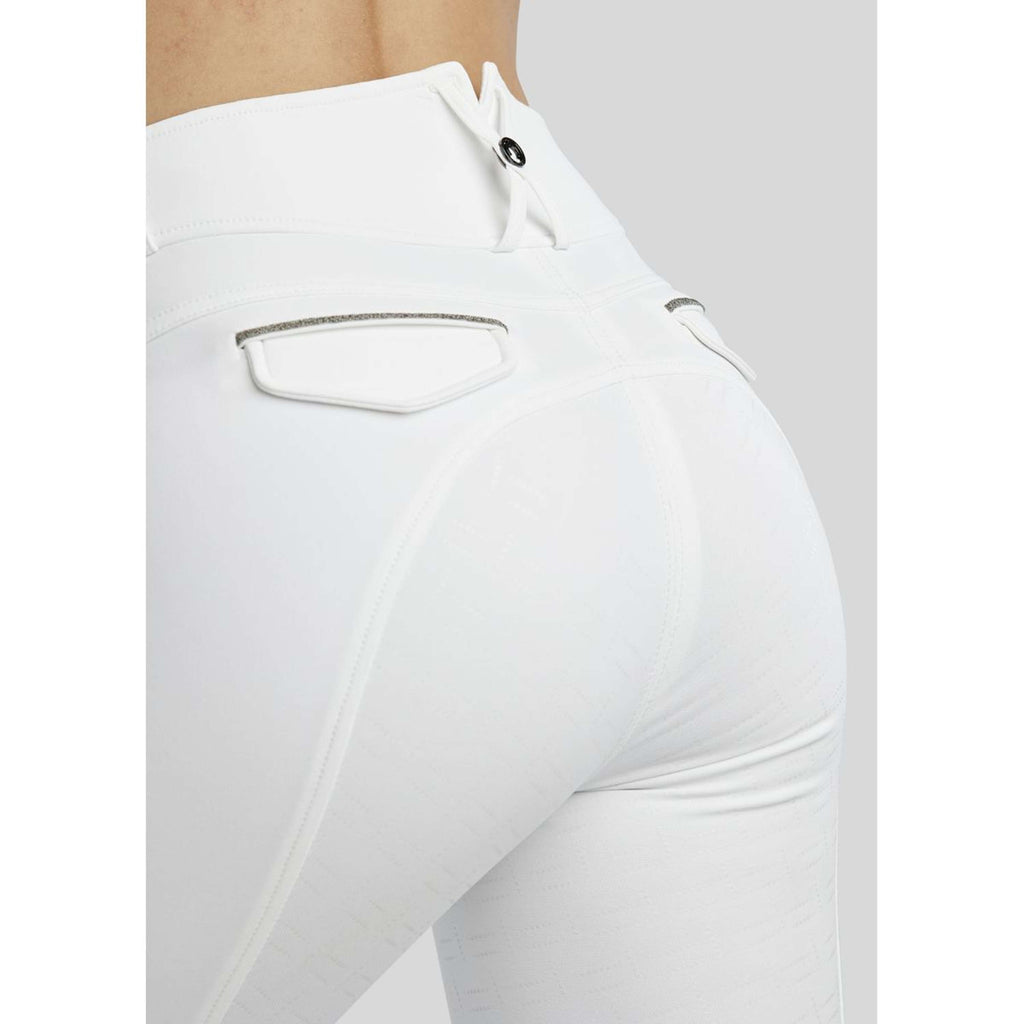 Montar Reithose MoGloria Full Grip Weiß