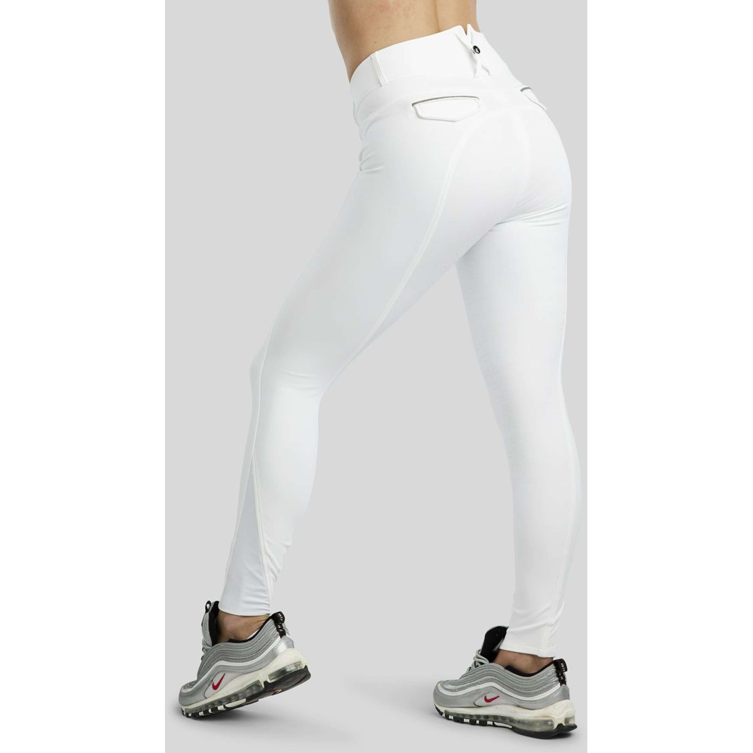 Montar Reithose MoGloria Full Grip Weiß