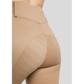 Montar Reitleggings MoElaine Lasercut Logo Full Grip Latte