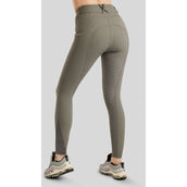 Montar Reithose MoLila Champagne Crystals Full Grip Grau