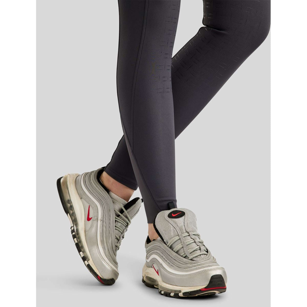 Montar Reithose MoLila Champagne Crystals Full Grip Slate Grey