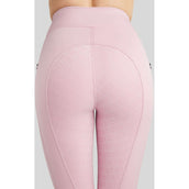 Montar Reitleggings MoPearl Pintuck Full Grip Candy Pink