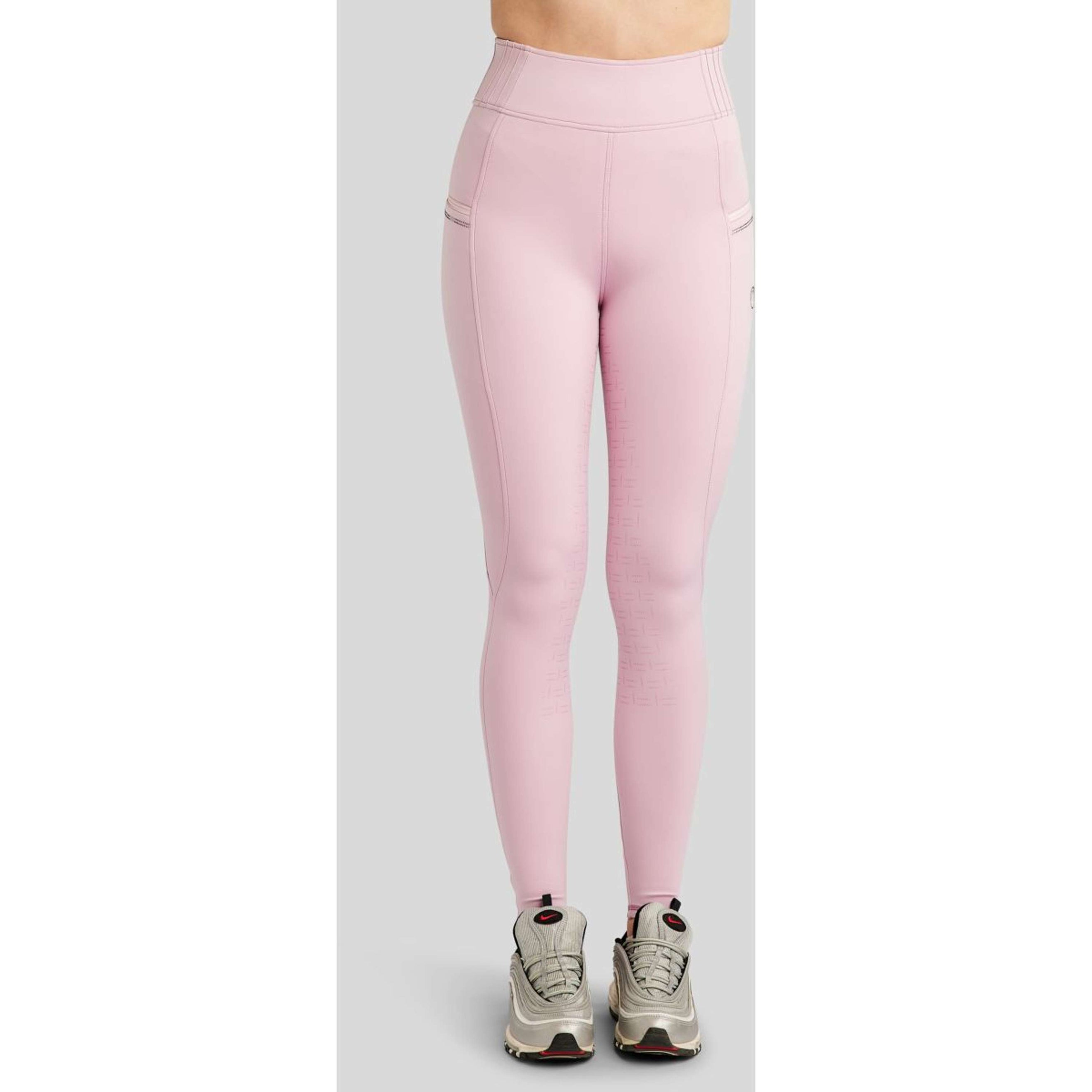 Montar Reitleggings MoPearl Pintuck Full Grip Candy Pink Montar Reitleggings MoPearl Pintuck Full Grip Candy Pink