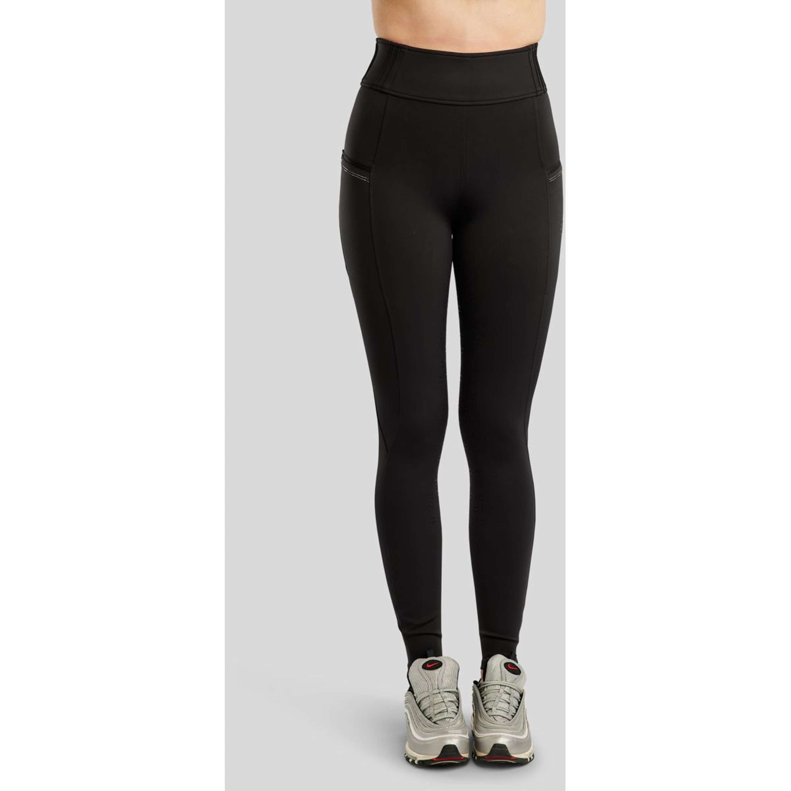 Montar Reitleggings MoPearl Pintuck Full Grip Schwarz Montar Reitleggings MoPearl Pintuck Full Grip Schwarz