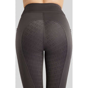 Montar Reitleggings MoPearl Pintuck Full Grip Slate Grey