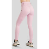 Montar Reitleggings MoLila Champagne Crystals Full Grip Candy Pink