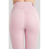 Montar Reitleggings MoLila Champagne Crystals Full Grip Candy Pink