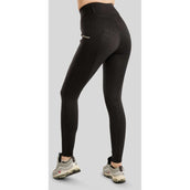 Montar Reitleggings MoLila Champagne Crystals Full Grip Schwarz