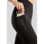 Montar Reitleggings MoLila Champagne Crystals Full Grip Schwarz