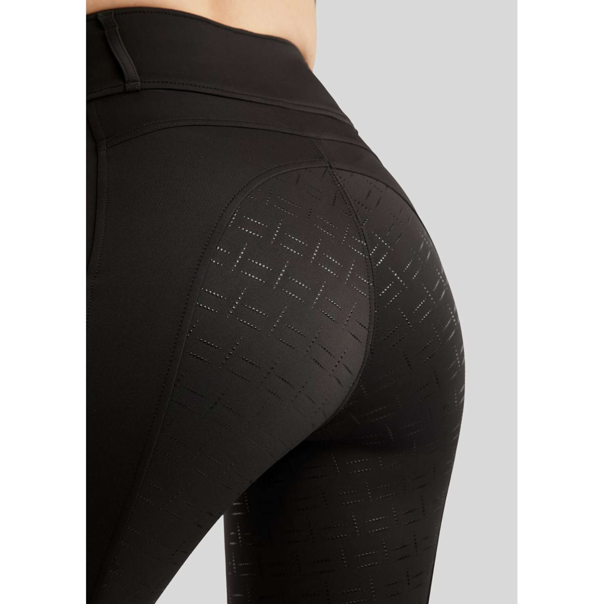 Montar Reitleggings MoLila Champagne Crystals Full Grip Schwarz