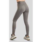 Montar Reitleggings MoLila Champagne Crystals Full Grip Grau