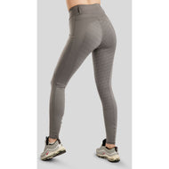 Montar Reitleggings MoLila Champagne Crystals Full Grip Grau