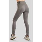 Montar Reitleggings MoLila Champagne Crystals Full Grip Grau