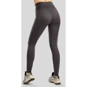 Montar Reitleggings MoLila Champagne Crystals Full Grip Slate Grey