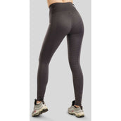 Montar Reitleggings MoLila Champagne Crystals Full Grip Slate Grey