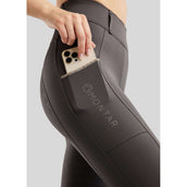 Montar Reitleggings MoLila Champagne Crystals Full Grip Slate Grey