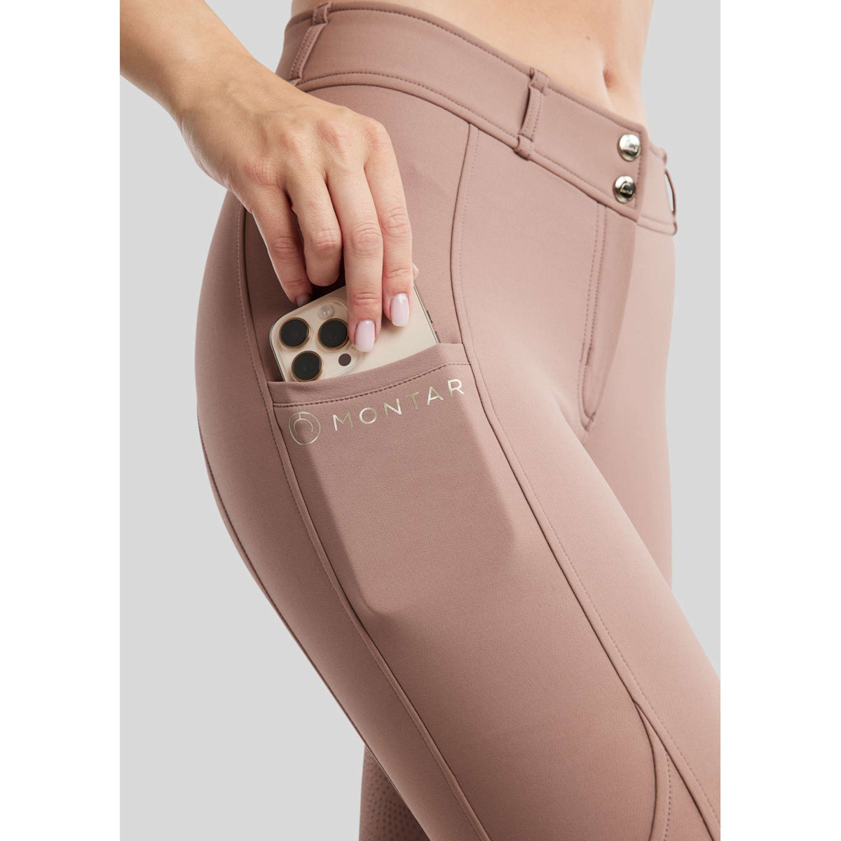 Montar Reithose MoPhilipa Full Grip Blush