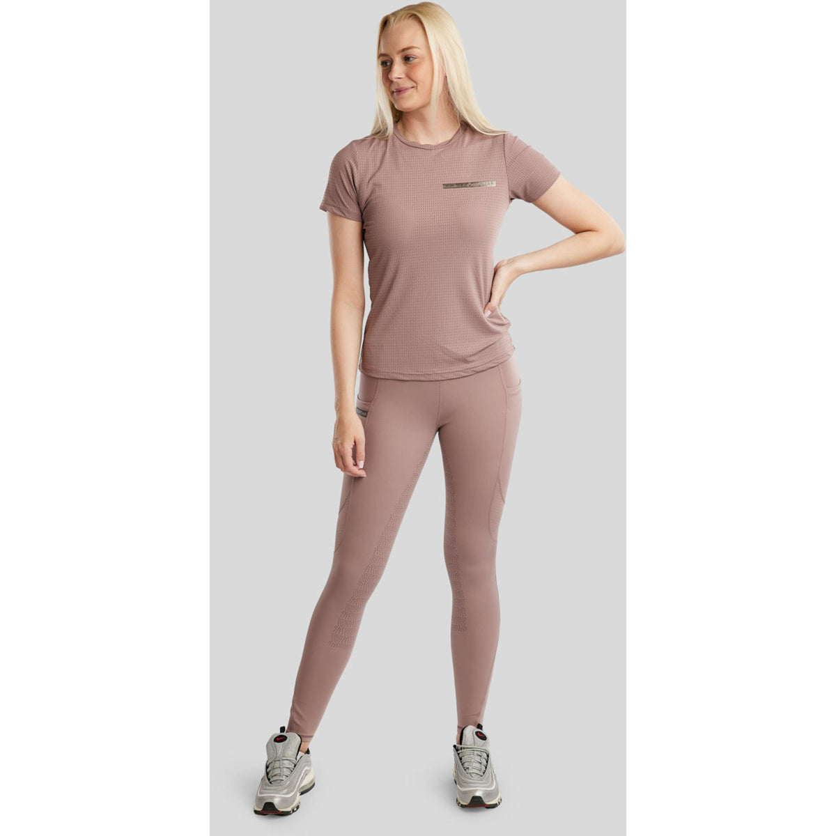 Montar Reitleggings MoTilley Full Grip Blush