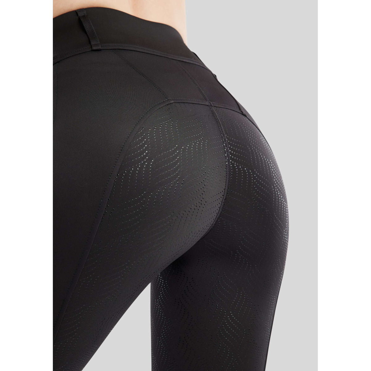 Montar Reitleggings MOEverlisa Full Grip Schwarz