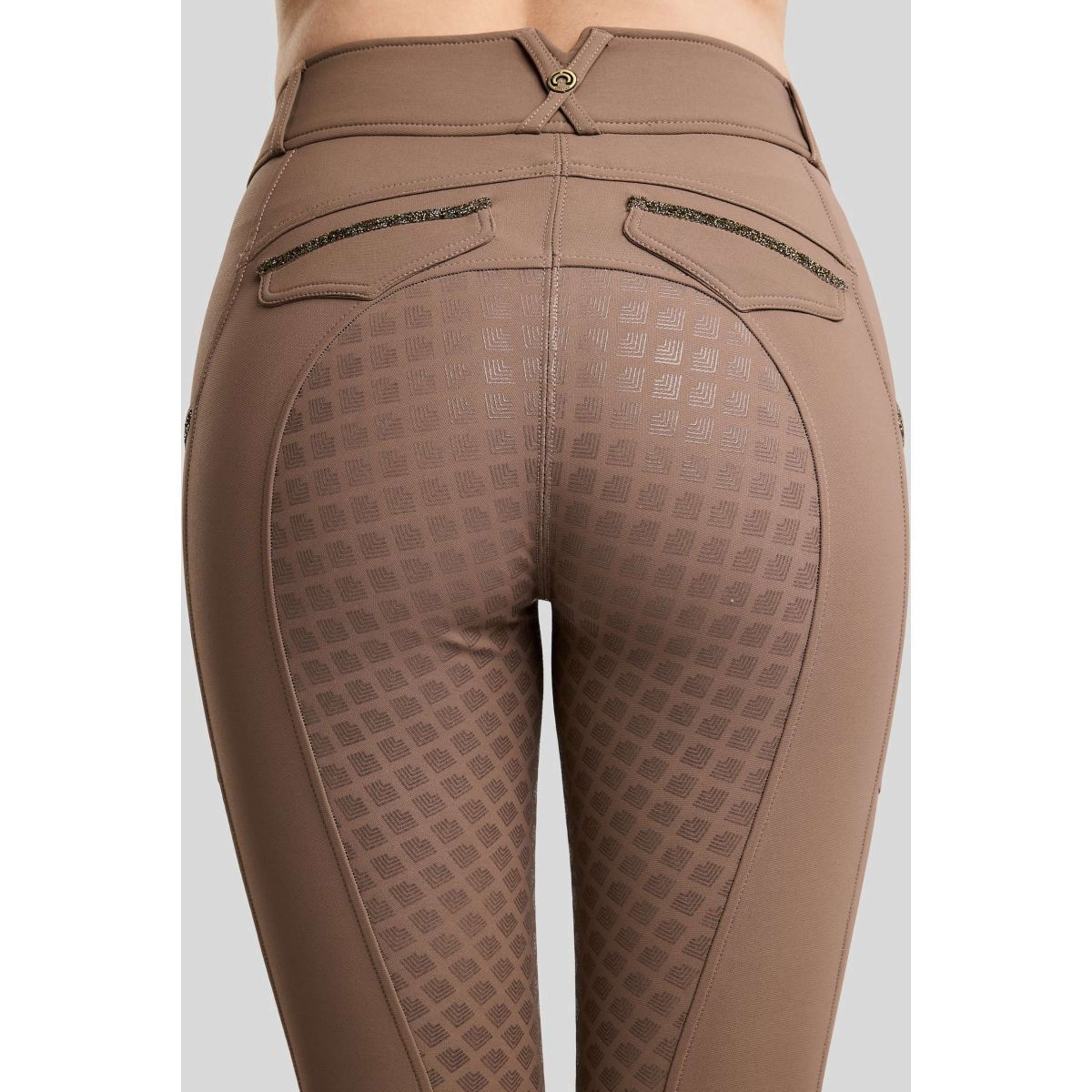 Montar Reithose MoVeronica Golden Quartz Full Grip Nougat Brown Montar Reithose MoVeronica Golden Quartz Full Grip Nougat Brown