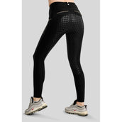 Montar Reithose MoVeronica Golden Quartz Full Grip Schwarz