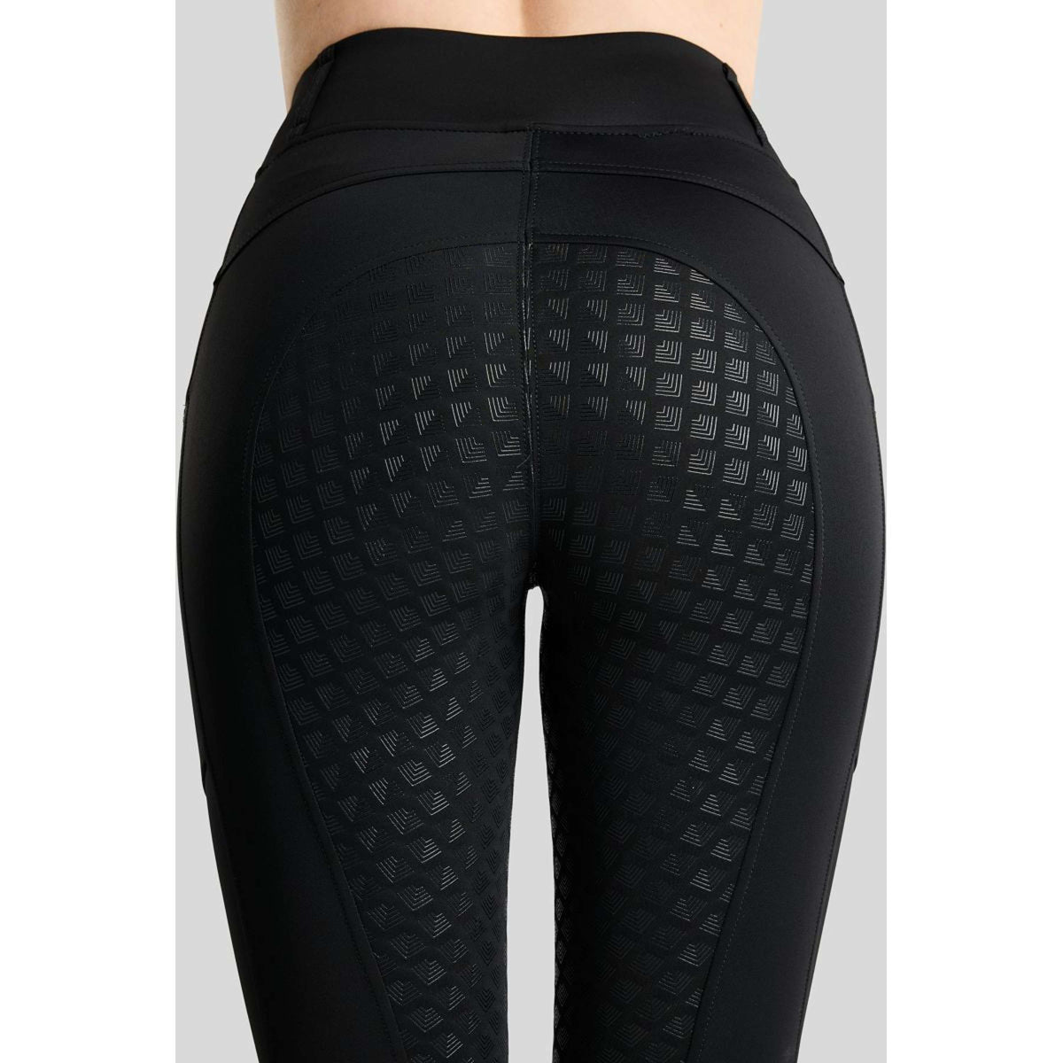 Montar Thermo-Reitleggings MoVeronica Golden Quartz Full Grip Schwarz