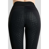 Montar Thermo-Reitleggings MoVeronica Golden Quartz Full Grip Schwarz