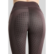 Montar Thermo-Reitleggings MoVeronica Golden Quartz Full Grip Black Peony