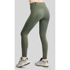 Montar Thermo-Reitleggings MoAddie Hybrid Gun Metal Logo Full Grip Forest Green