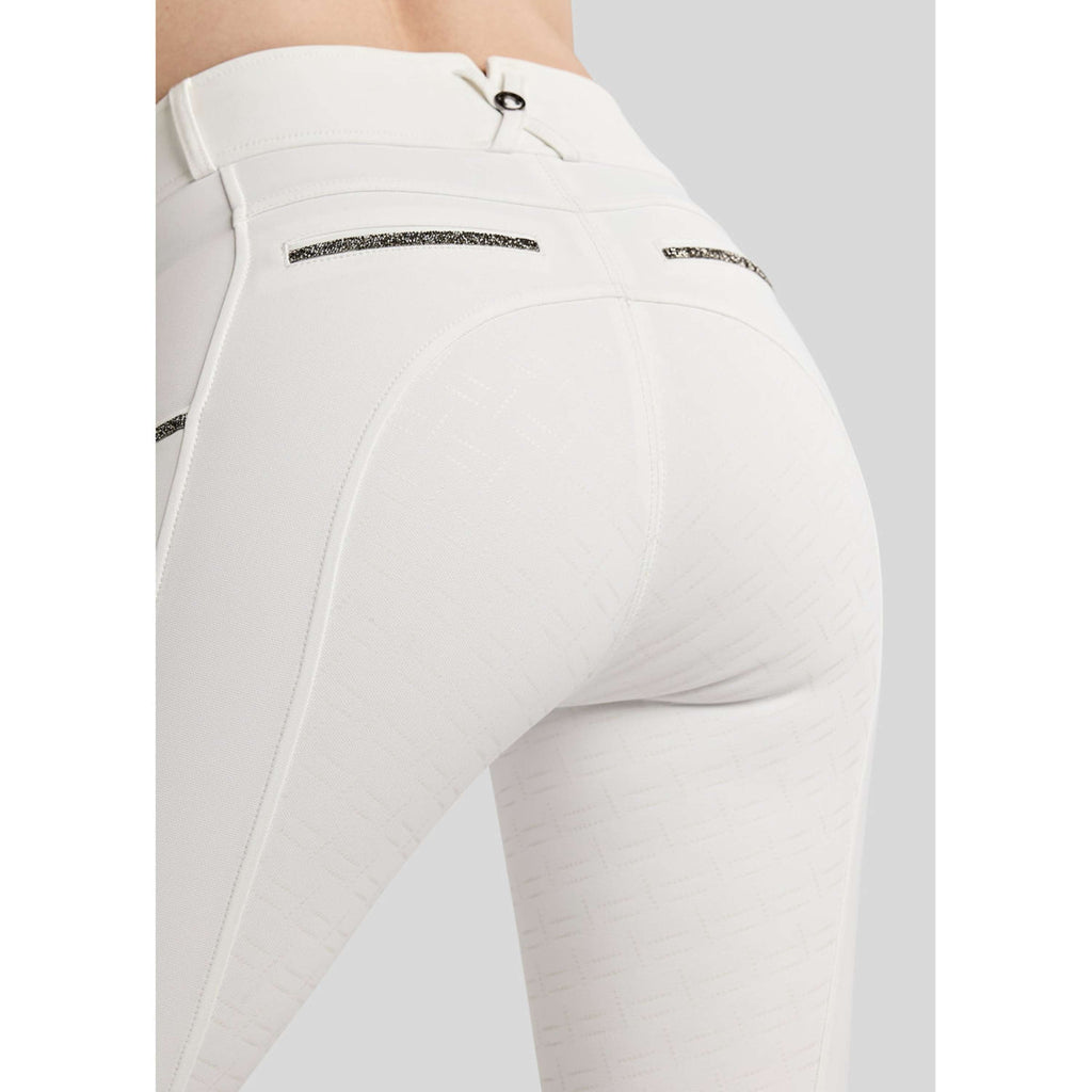 Montar Reithose MoMaisy Full Grip Weiß