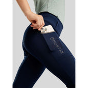 Montar Reitleggings MoLila Champagne Crystals Junior Navy