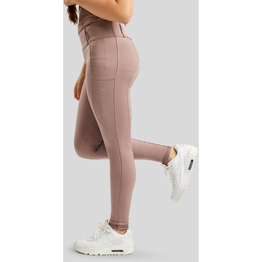 Montar Reitleggings MOEverlisa Kids Full Grip Blush Montar Reitleggings MOEverlisa Kids Full Grip Blush
