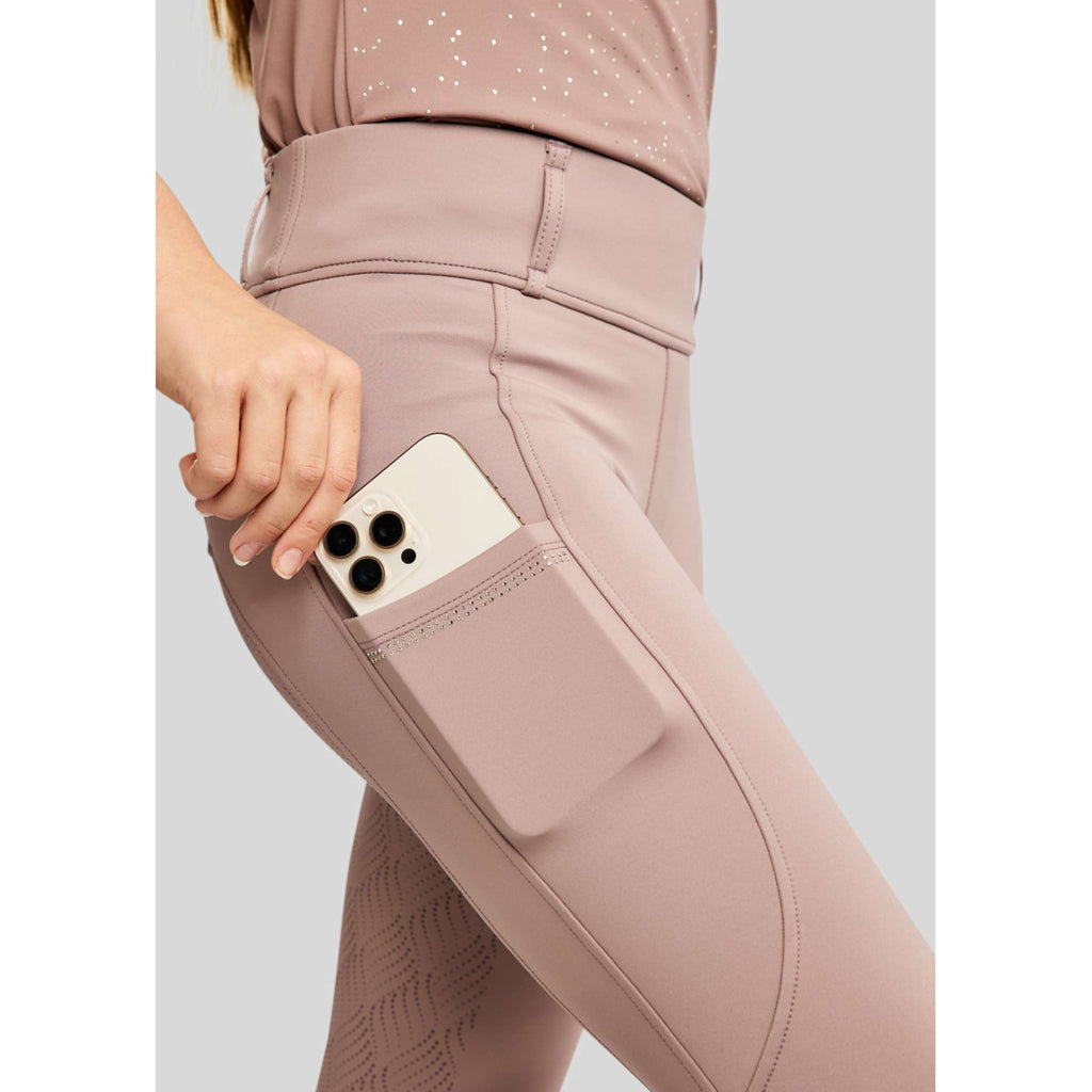 Montar Reitleggings MOEverlisa Kids Full Grip Blush