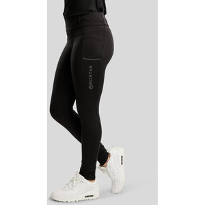 Montar Reitleggings MOEverlisa Kids Full Grip Schwarz