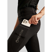 Montar Reitleggings MOEverlisa Kids Full Grip Schwarz