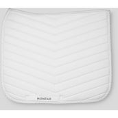 Montar Schabracke Fair Gun Metal Crystals Dressur Weiß