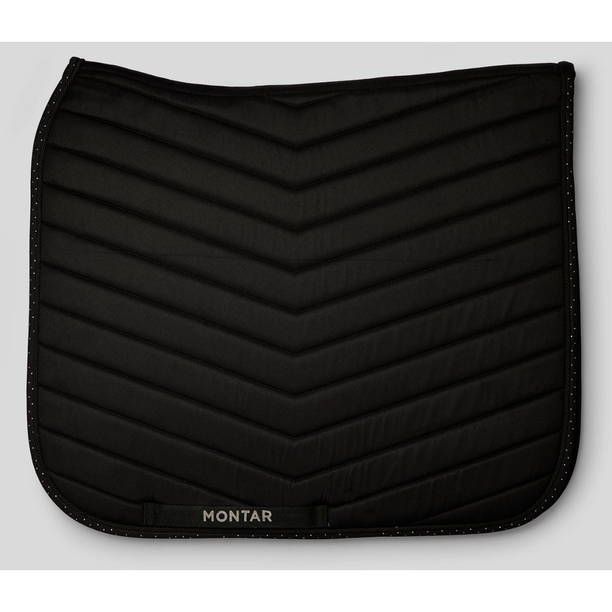 Montar Schabracke Fair Gun Metal Crystals Dressur Schwarz