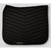 Montar Schabracke Fair Gun Metal Crystals Dressur Schwarz