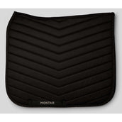 Montar Schabracke Fair Gun Metal Crystals Dressur Schwarz