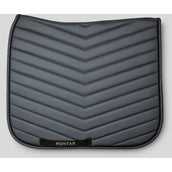 Montar Schabracke Fair Gun Metal Crystals Dressur Grau