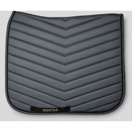 Montar Schabracke Fair Gun Metal Crystals Dressur Grau