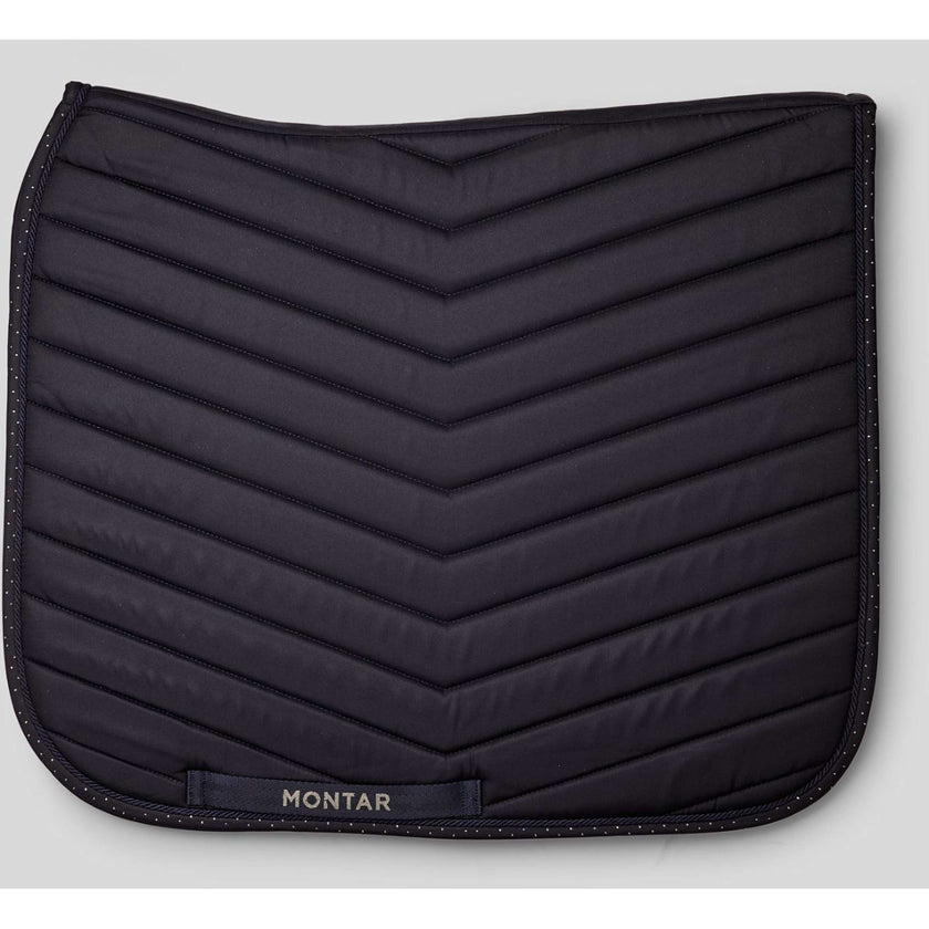 Montar Schabracke Fair Gun Metal Crystals Dressur Navy Montar Schabracke Fair Gun Metal Crystals Dressur Navy