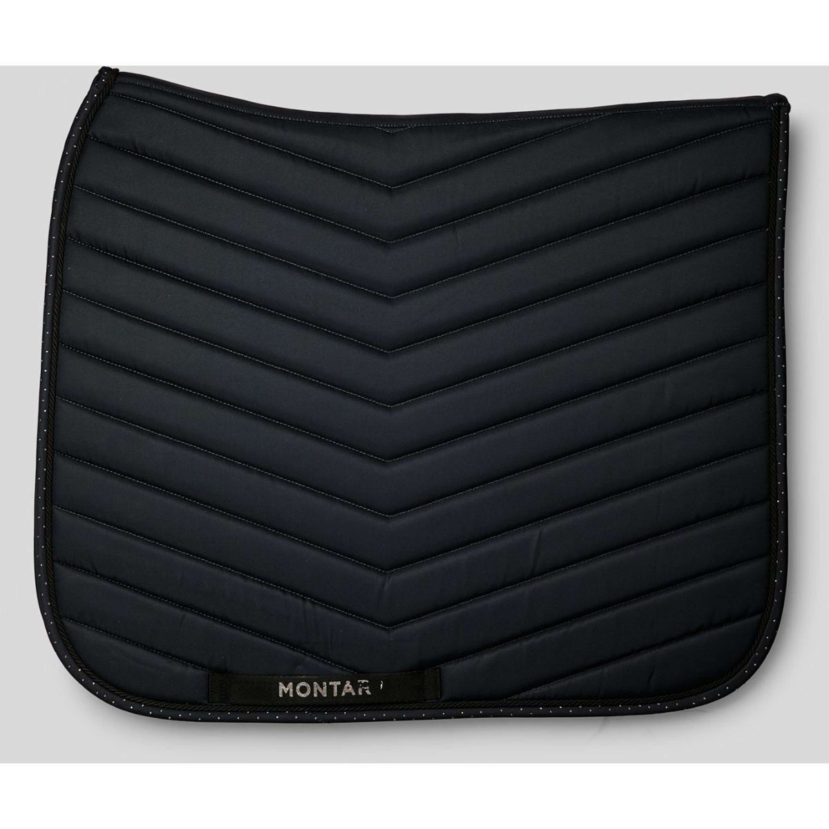 Montar Schabracke Fair Gun Metal Crystals Dressur Slate Grey