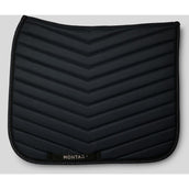 Montar Schabracke Fair Gun Metal Crystals Dressur Slate Grey