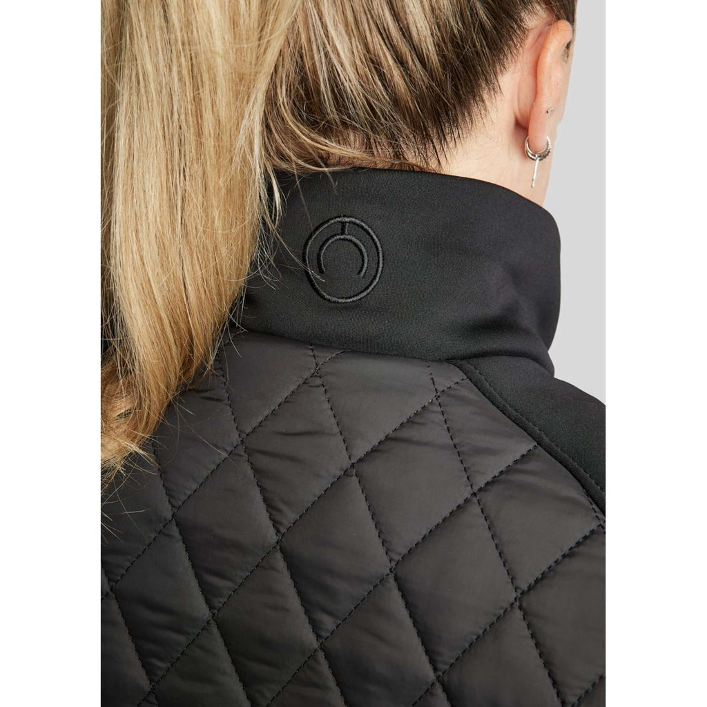 Montar Jack MoQuinn Quilted Long Schwarz