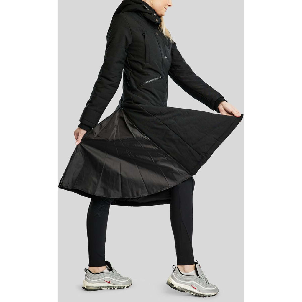 Montar Jacke Dicte Lang Wasserabweisend Schwarz